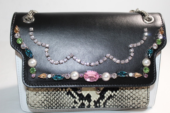 NEW Marni Trunk Envelope Beaded Shoulder Bag - Picture 13 of 16